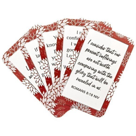 JennyM Grateful Verses of Gratitude & Joy Bible Verses Inspirational Prayer Card - Picture 4 of 7